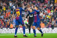 Two of the most expensive Barcelona players Ousmane Dembele and Philippe Coutinho